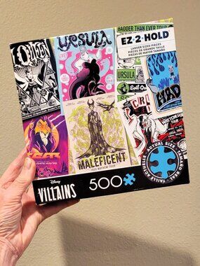 DISNEY VILLAINS by Ceaco Jigsaw Puzzle 500 pieces